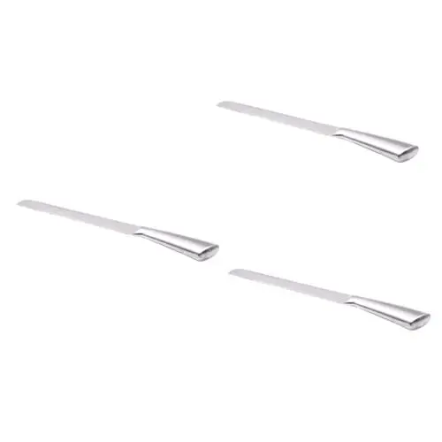 Produktbild: Cabilock 3St Kuchenmesser brötchenmesser küchenwerkzeug Schneidewerkzeug bäckermesser vykrajovátka na chleb Kuchen Kuchen Schaufel Brot Edelstahl Kuchenschaufel Hochzeitstortenmesser