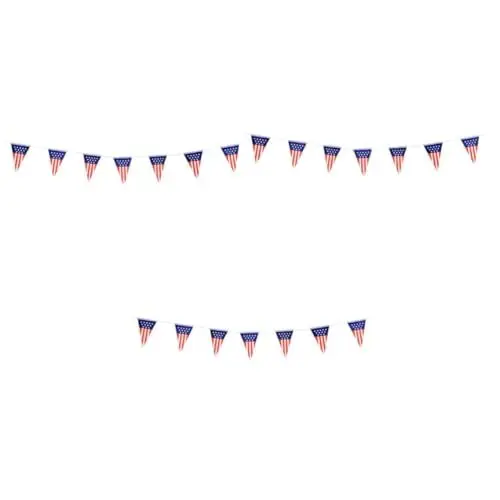 Produktbild: Cabilock 3St Nationalflaggenbanner Nationalflaggen-Banner USA-Flaggenbanner Banner der amerikanischen Flagge