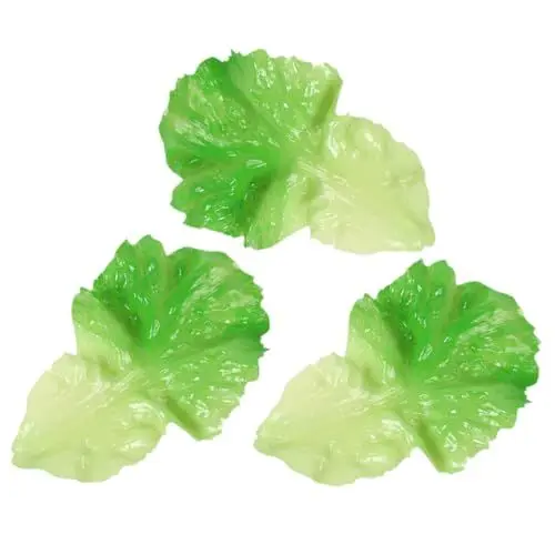 Produktbild: Cabilock 3 Stücke Lebensechte Gefälschte Pflanze Künstliche Mini Tabletop Gemüse Simulation Blatt für Home Schule