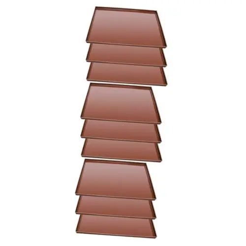 Produktbild: Cabilock 3 Sätze Trockner Silikon Kissen Trocknermatten Für Obst Lebensmittel Dehydrator Dörrgerät Wiederverwendbare Dörrschalen Obstdörrmaschine Kieselgel Coffee 3 Stück * 3