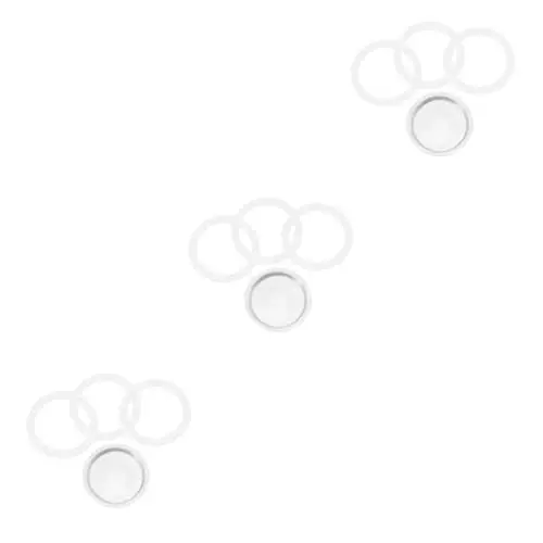 Produktbild: Cabilock 3 Sets Kaffeekanne Zubehör Kaffeekanne Silikondichtungen Espressomaschine Dichtung Espressomaschine Silikondichtung Kaffeekanne Dichtung Dichtungen Kaffeekanne Ersatzteile
