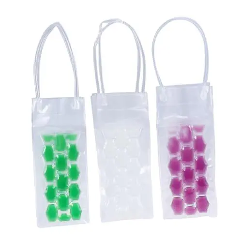 Produktbild: Cabilock 3 Stk Wein Kühltasche weinflaschenkühler flaschenkühler Geschenkidee für Weinliebhaber Weinschrank Gelbeutel für Weinkühler Weinkühltasche tragbar Hydrogele