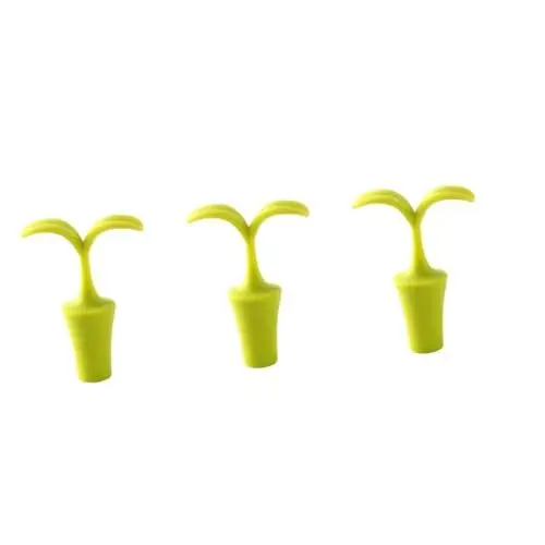Produktbild: Cabilock 3 Stk Weinverschluss Weinflaschenverschluss einzigartiger Weinstopfen Blumenflaschenverschlüsse Weinflaschendekoration Weinkorken lemonade zitronenlimonade bars Getränkeverschluss