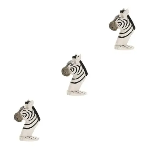 Produktbild: Cabilock 3 Stk tier brillengestell Vitrine für Sonnenbrillen Flamingo-Brille Zimtstangen brillenhalter kinder brillenhalter tier Dekor schnapsgläser Brillenverzierung Brillenregal Holz