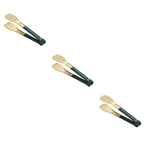 Produktbild: Cabilock 3st Lebensmittelzange Aus Edelstahl Food-steak-clips Grillzubehör Kochzangen Für Die Küche Buffetzange Bratzange Lebensmittelzange Für Die Küche Zuckerwürfelzange Rostfreier Stahl