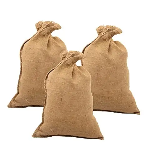 Produktbild: Cabilock 3 Stücke Leinen Pflanzung Taschen Große Kapazität Sackleinen Kartoffel Säcke Für Lagerung Gartenarbeit Und