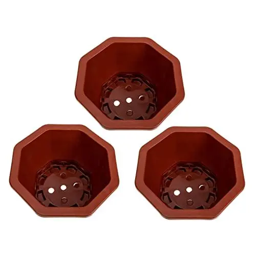 Produktbild: Cabilock 3st Sternanis-Topf Pflanztopf Für Den Kindergarten Sukkulententopf Kinderzimmer Blumentöpfe Pflanzer Atmungsaktiver Blumentopf Gartentopf Vase Runden Tillandsien Abs