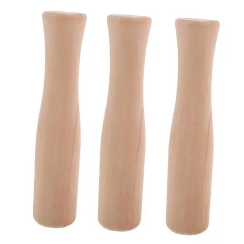 Produktbild: Cabilock Stößel Und Hammer Aus Holz Set Mit Knoblauch- Und Nussfleischklopfer Stößel Für Die Küche