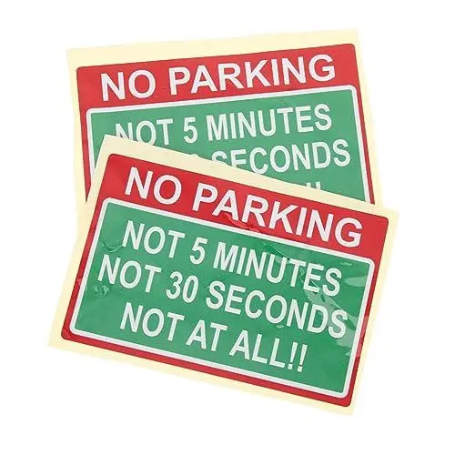 Produktbild: Cabilock 2sets Öffentlichen Schild Von Freundliche Tipps Schild Aufkleber Für Auto Tür Auto Innen Zubehör 2 Stücke * 2