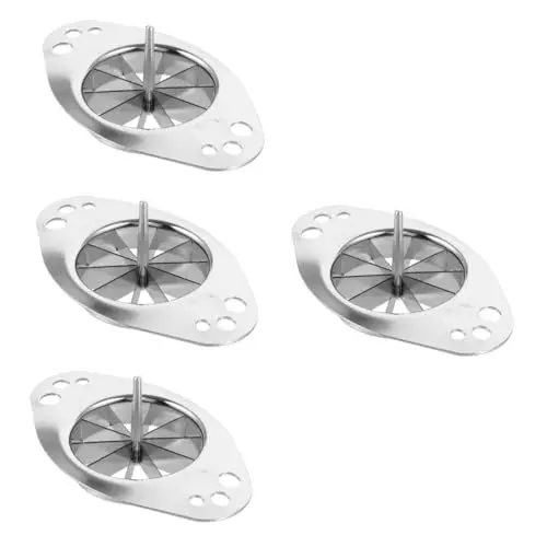 Produktbild: Cabilock 4 Teiliges Zwiebelschneider Werkzeug Zwiebelschneider Lebensmittelzerkleinerer Slicer Tragbar Geschnittene Frühlingszwiebeln Kleiner Geschnittener Frühlingszwiebelschredder