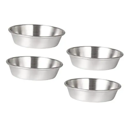 Produktbild: Cabilock 4stücke Saucenschalen Für Vorspeisen Gewürze Chilipulver Tomatensauce Salz Senf Glatte Kanten Für Küche Party Camping Grillen Picknick