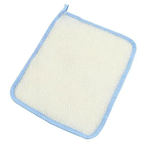 Produktbild: Cabilock 5st Doppellagiges Schaumquadrat Make-up-entferner-tuch Italien Handtuch Make-up-entferner-tücher Peeling-tuch Peeling-körperwaschlappen Badeschwamm Gesicht Kleines Handtuch Nylon