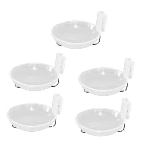 Produktbild: Cabilock 5st Löffel Zusammenklappbare Suppenkellen Küchenutensilien Klappbare Schöpfkellen Zusammenklappbares Besteck Hot-pot-tool Silver