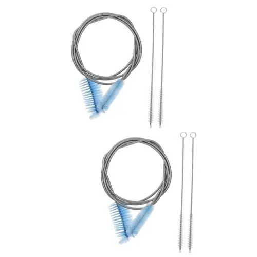 Produktbild: Cabilock 6 STK Schlauchreinigungsbürste ac ablaufleitung Reiniger Flaschenreiniger abfluss reinigungsbürste reinigungsbürsten Pfeifenreinigerbürste Abflussreiniger Rostfreier Stahl Blue