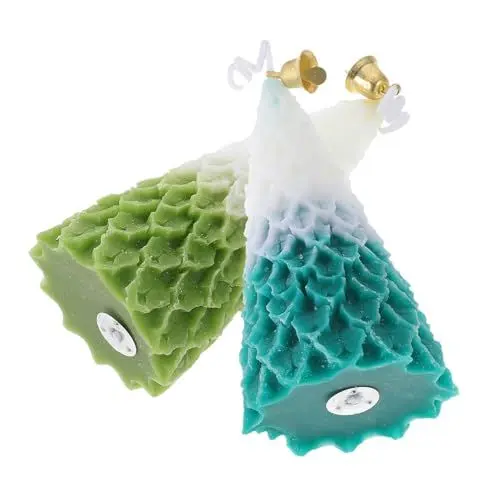 Produktbild: Cabilock 6 STK Weihnachtsbaumkerzen weihnachtgeschenkideen Geschenkideen Weihnachten Kerzengeschenkversorgung Flammenlose Christbaumkerzen weihnachtskerze schmuck