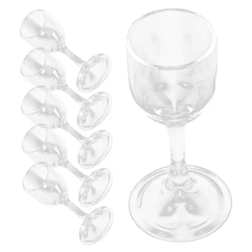 Produktbild: Cabilock Weinbecher Glaskelch 6 Stück Haushaltsweinkelch Elegante Tasse Für Hochzeit