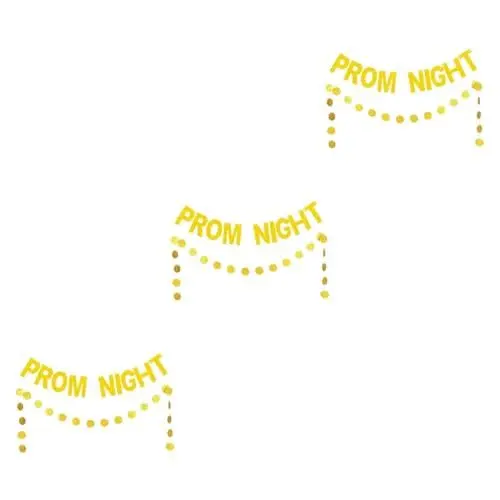 Produktbild: Cabilock 6 Stück Hochzeits Flaggen Zum Aufhängen Hochzeitsdekorationen Verlobungsbanner Glitzernde Hochzeitsbanner Party Dekoration Banner Für Party Hochzeit Party Banner Gold