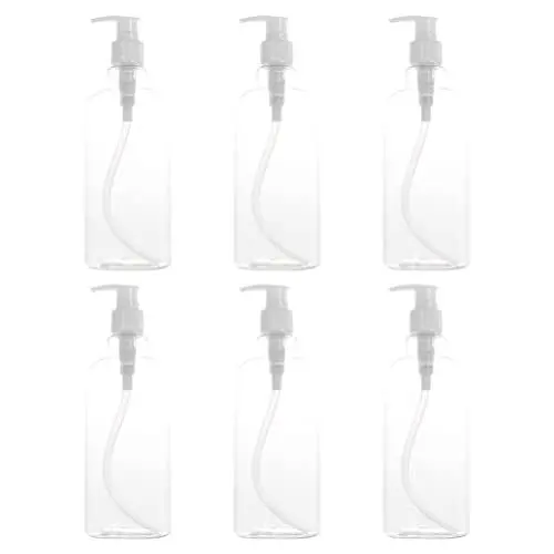 Produktbild: Cabilock 6st Reisebehälter Für Toilettenartikel Reiseflaschen Für Toilettenartikel Handseifenspender Reise-pumpflasche Sprühflasche Duschgel Reisen Mini