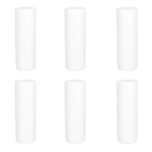 Produktbild: Cabilock 6st Schaumzylinder Styroporblöcke Zum Basteln DIY-Zylinder-Ornament Zylinderförmiger Styropor Zylinderdekor Schaumstoff-kreisblöcke Formen Weiß Hochzeitstisch Kind Schreibtisch
