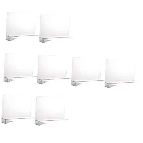 Produktbild: Cabilock 8 STK Schrankteiler Verstellbares Bücherregal Trennwände Für Die Schrankorganisation Schrankregalteiler Kleiderschrank Trennregale Fachteiler Für Schrank Bücherregalteiler Plastik