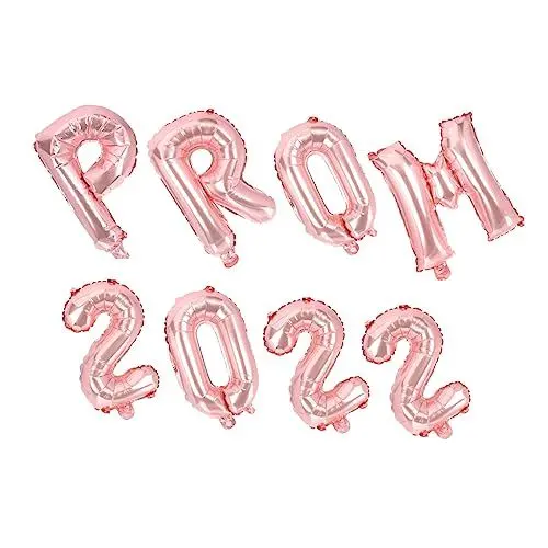 Produktbild: Cabilock Graduation Saison Ballons Set 8pcs Aluminium Folie Ballons Zahlen Buchstaben