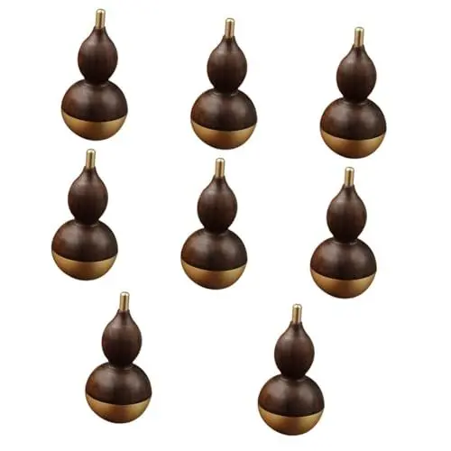 Produktbild: Cabilock 8 Stück Kürbis Deko Ornamente Heim Bastel Ornament Büro Ornament Heim Bastel Dekor Kreative Artware Desktop Dekor Desktop Ornament Dekoratives Handwerk Elegantes