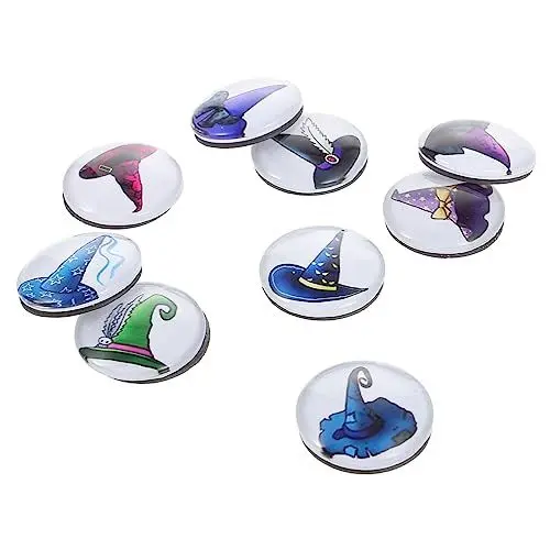Produktbild: Cabilock 9st Halloween-kühlschrankmagnete Magnete Für Kühlschrank Whiteboard-Magnete Dekorative Kühlschrankmagnete Kühlschrankdekor Halloween- Kühlschrank Rückenmagnet Hinzufügen