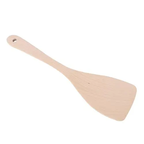 Produktbild: Cabilock Abgewinkelter Spatel Wok-spatel Holzspatel Küchenhandwerk Pfannenwender Kochset Küchenutensilien Holz Wok-utensilien Holzlöffel Küchenschaufel Holz Werkzeug Haushalt Bambus