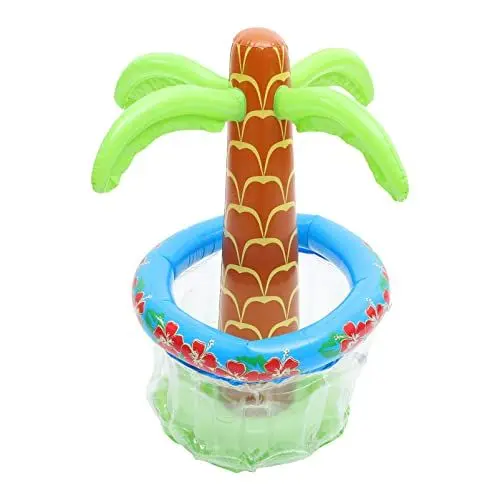 Produktbild: Cabilock Aufblasbarer Kokosnuss-eiskübel Pool-getränkekühler Weinkühler Eimer Schwimmt Party Kühler Schatztruhe Schwimmkühler Wasserparty Weinschrank PVC Pool-Party Der Sommer