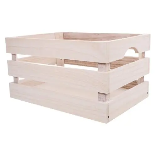 Produktbild: Cabilock Elegante Aufbewahrungskiste Aus Holz – Kiste Dekorative Aufbewahrung Massiv Display und