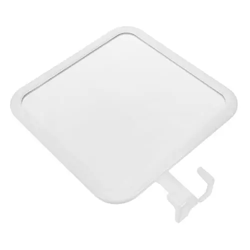 Produktbild: Cabilock Badezimmerspiegel duschspiegel kosmetikspiegel schminkspiegel Spiegel für das Badezimmer Spiegel für Badezimmer Rasierspiegel Innenspiegel Spiegel zum Schminken Glas Weiß