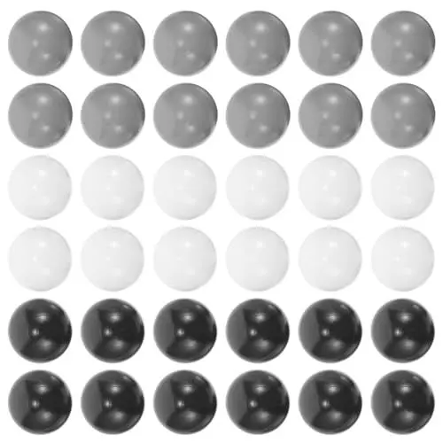 Produktbild: Cabilock Bällebad-Bälle Aus Kunststoff 100 Stück Meeresbälle Spielbälle Weiche Poolbälle Für Kinder Spielzeug Für Babys Kleinkinder Bällebad Spielzelt Pool Wasserspielzeug Party-Dekoration