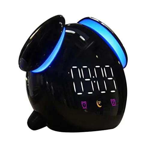Produktbild: Cabilock Bedside lamp nachttisch Lampe longlife energiespar Power Save Blak Kinderwecker LED-Wecker multifunktionaler Wecker Alarmuhr modischer Wecker die Zeit Lieferungen