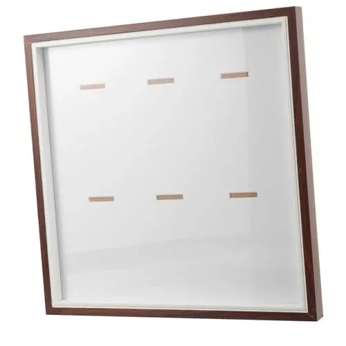 Produktbild: Cabilock Bilderrahmen Zur Präsentation Von Medaillen Pin-Display-Halter Medaillenständer-Display Schattenbox Für Sportmedaillen Medaillenvitrine Schattenkastenrahmen Papier Münze Ring