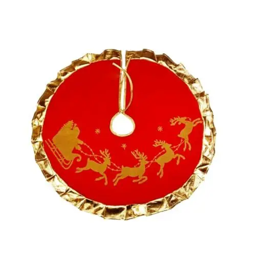 Produktbild: Cabilock Weihnachten Baum Rock Dekoration Weihnachten Baum Rock Matte Bär Thema Festliche Wrap