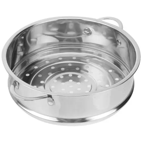 Produktbild: Langlebiger Dampfgarer Aus Edelstahl Dampfgarer Mit Einfachem Design Zum Dämpfen Von Brötchen Gemüse Fisch Einfache Reinigung