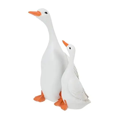Produktbild: Cabilock Dekorative Ente Statue aus Hochwertigem Resin Lustige Tischdeko für Zuhause Büro Wohnzimmer und Kinderzimmer Einzigartiges Fotorequisit und Stilvolle Wohnaccessoires
