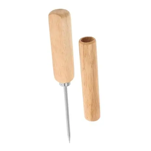 Produktbild: Cabilock Werkzeug Mit Holzgriff Zum Eisbrechen Eiswerkzeug Zum Barkeeping Schneekegel Eiskratzer Mehrzweck-eishämmer Modernes Design
