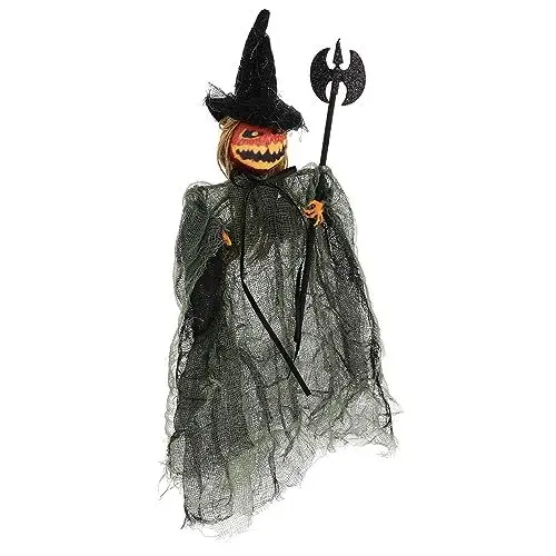 Produktbild: Cabilock Hängender Dekorativer Kürbisgeist Grün Einzigartiges Halloween-Accessoire für Home-Office-Partys
