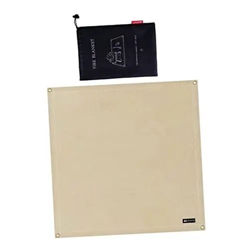 Produktbild: Cabilock Feuerfeste Campingdecke 80 X 80 cm Fiberglas Beständig Für Beim Grillen Und Picknicken