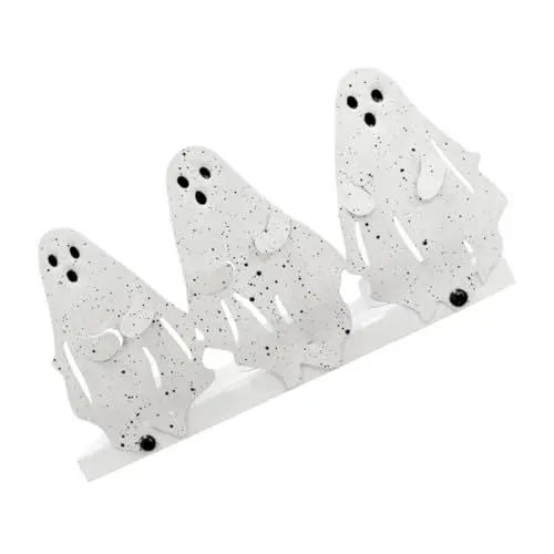 Produktbild: Cabilock Gothic Eisen Kunst Geist Kerzenhalter Halloween Decor Haunted Party Prop Wohnkultur Wiederverwendbare Stand