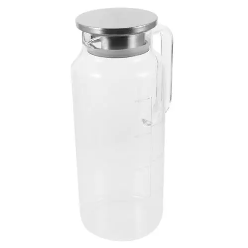 Produktbild: Cabilock Teekrug für Den Kühlschrank 1800 Ml Glas-wasserkrug mit Deckel Eisteekrug für Familie und Büro
