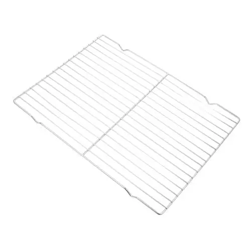 Produktbild: Cabilock Grillnetz mit Beinen Outdoor-Ofen BBQ-Grills Lagerofen tragbarer Ofen Koch-Kühlregal edelstahlrost edelstahlgrill Grillzange Grillrostgestell Bratengestell Rostfreier Stahl Silver