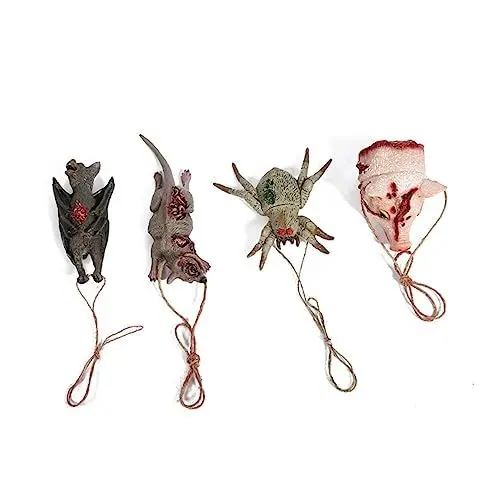 Produktbild: Cabilock Halloween Maske Dekoration Werkzeug Ratte Form Kette Ornamente Für Party Verwenden