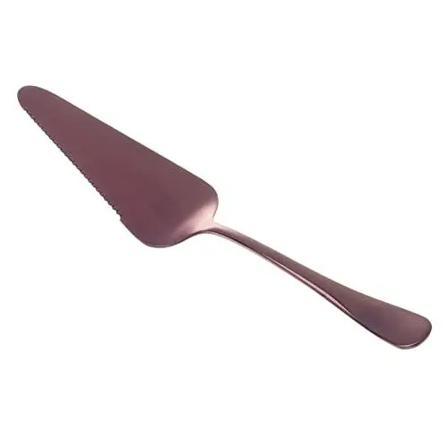 Produktbild: Cabilock Hochzeitstortenschaufel Glasur Kruste Hochzeitstortenmesser Zuckergussspatel Kuchenschaber Rostfrei Ofen Scone- Utensil Käsekuchen Tortenschild Pizza Schälen Krepp Violett