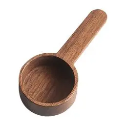 Produktbild: Cabilock Holzschaufel Messlöffel Teeschaufel Gewürzschaufel Tee Löffel Füllschaufel für Salz Kaffee Süßigkeiten Mehl Waschmittel Pulver Küche Werkzeuge 9.5X4.5CM
