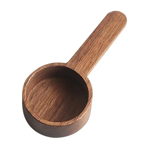 Produktbild: Cabilock Holzschaufel Messlöffel Teeschaufel Gewürzschaufel Tee Löffel Füllschaufel für Salz Kaffee Süßigkeiten Mehl Waschmittel Pulver Küche Werkzeuge 9.5X4.5CM