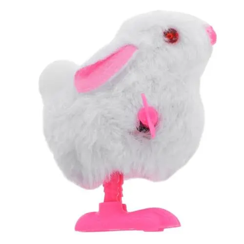 Produktbild: Cabilock Hüpfender Hase Uhrwerk Kinderspielzeug Stoffhase Für Stofftier Kaninchen Ostern Plüschhase Tiere Figuren Mini Kaninchen Uhrwerk Hase Weißes Kaninchen Kaninchen