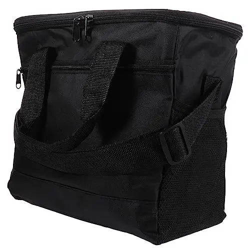 Produktbild: Cabilock Isolierte Picknicktasche Große Kapazität Tasche Für Lebensmittel -lunch-tasche Camping Outdoor Schwarz