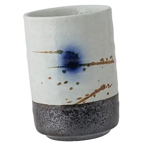 Produktbild: Cabilock Japanische handbemalte Tasse Matcha-Tee-Set Retro-Trinkgläser japanische teetassen Teetasse für die Teestube tea time teatime Teetasse im japanischen Stil Teetasse aus Keramik